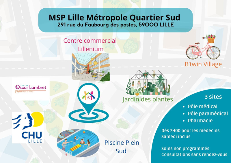 MSP Lille Metropole Quartier Sud